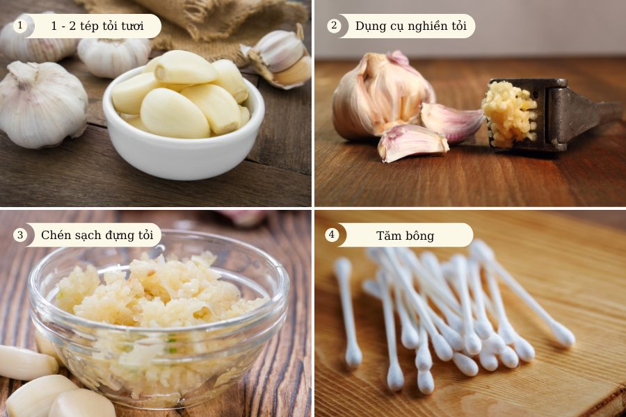 Bạn cần chuẩn bị đầy đủ các dụng cụ trên đây trước khi thực hiện