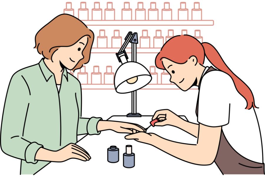 Việc đặt lịch hẹn trước giúp Rin Nails phục vụ bạn chu đáo và hiệu quả hơn