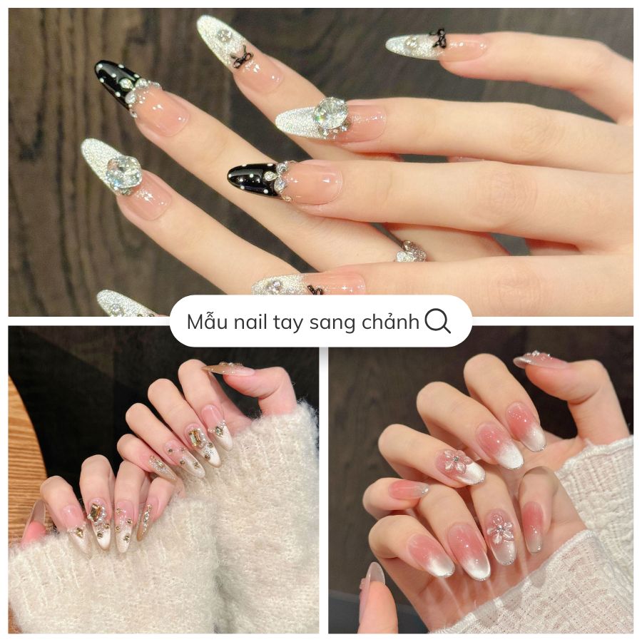30+ Mẫu Nail Tay Sang Chảnh, Thời Thượng Cho Phái Đẹp