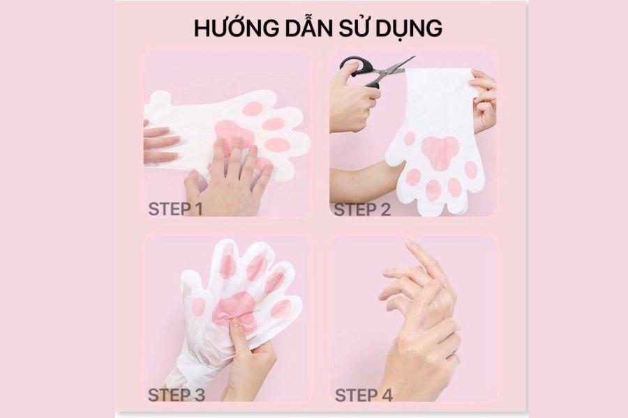 Mặt nạ dưỡng tay giúp cấp ẩm tối đa