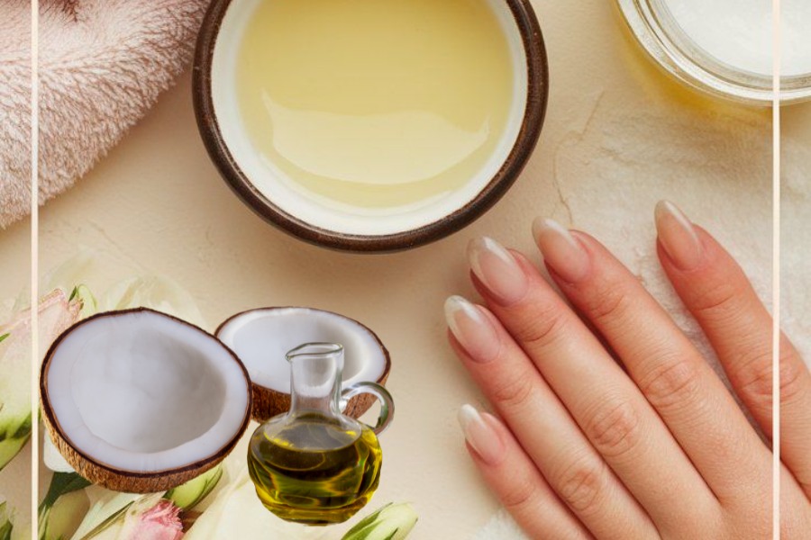 Dầu dừa cung cấp dưỡng chất vàng cho móng tay chắc khỏe