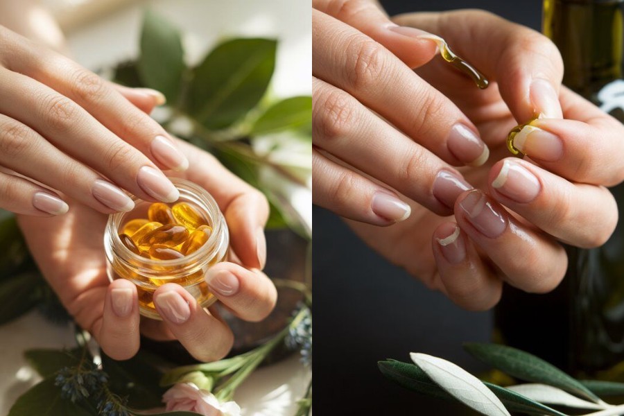 Vitamin E giúp phục hồi và tái tạo móng tay khỏe mạnh