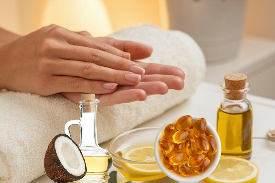 Kết hợp dầu dừa cùng dưỡng chất tự nhiên khác để tăng hiệu quả dưỡng móng