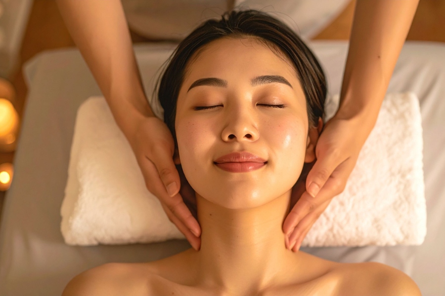 Đặt lịch massage cổ vai gáy dễ dàng, thư giãn trọn vẹn tại Rin Nails