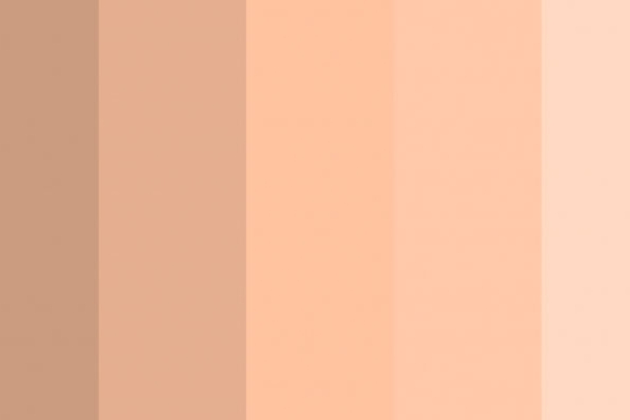 Tông nude và đất mang đến vẻ thanh lịch, sang nhẹ nhàng, rất hợp với làn da ngăm