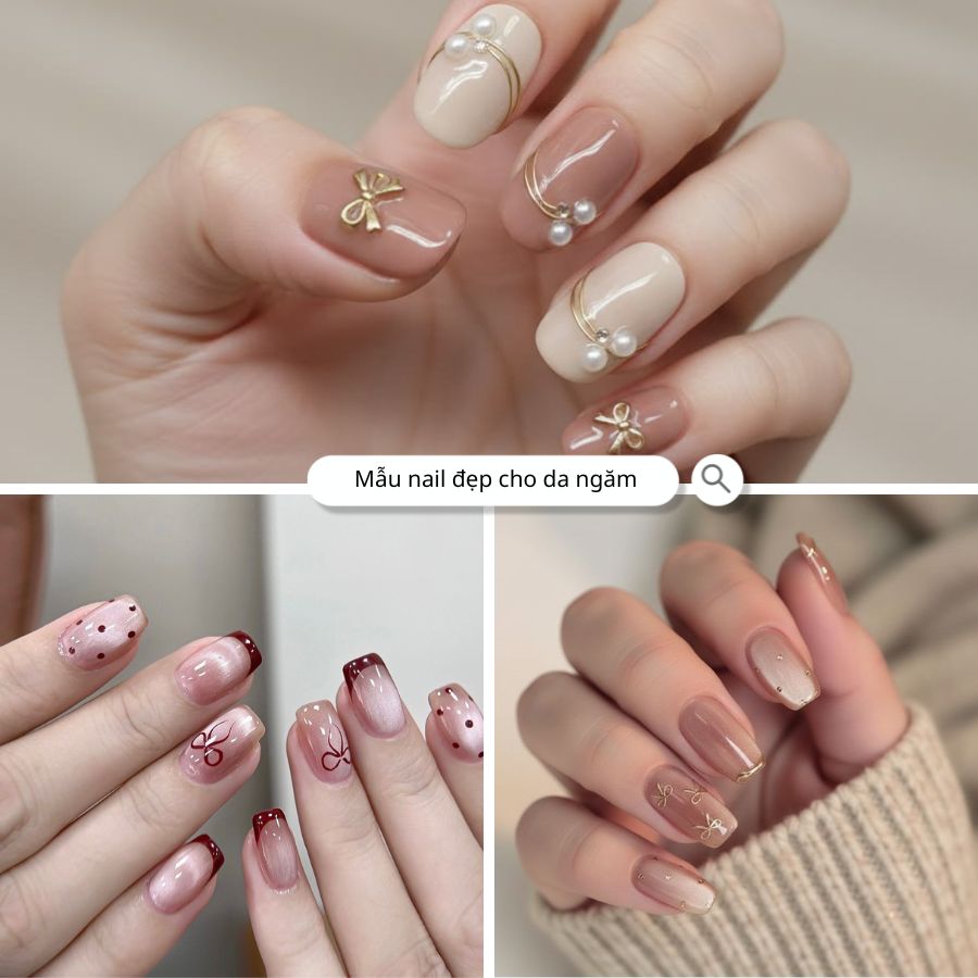 99+ Mẫu Nail Đẹp Cho Da Ngăm, Tôn Da Cực Đỉnh