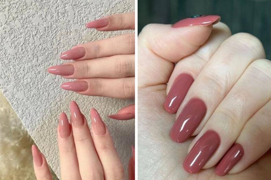 Mẫu hồng đất dịu dàng, hợp phong cách nhẹ nhàng