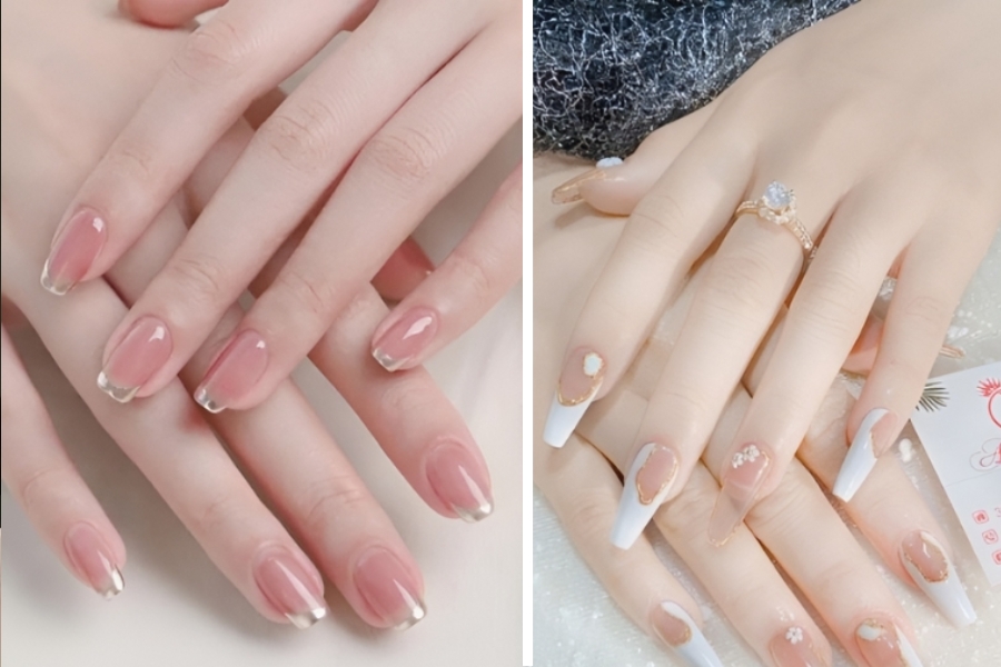 Tông hồng thạch, cam san hô thạch hoặc tím pastel thạch để tạo hiệu ứng ngọt ngào