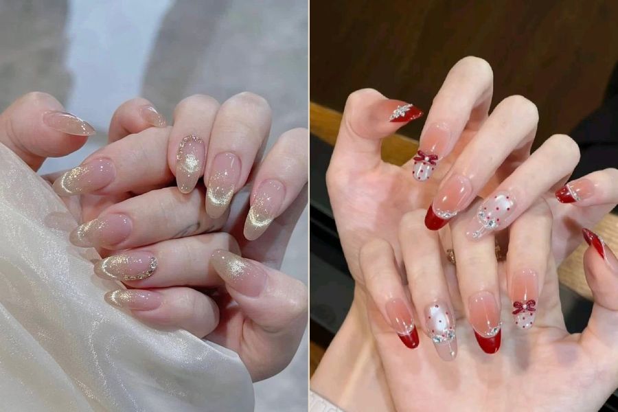 Kiểu nail nhẹ nhàng phù hợp mọi phong cách và dễ phối trang phục