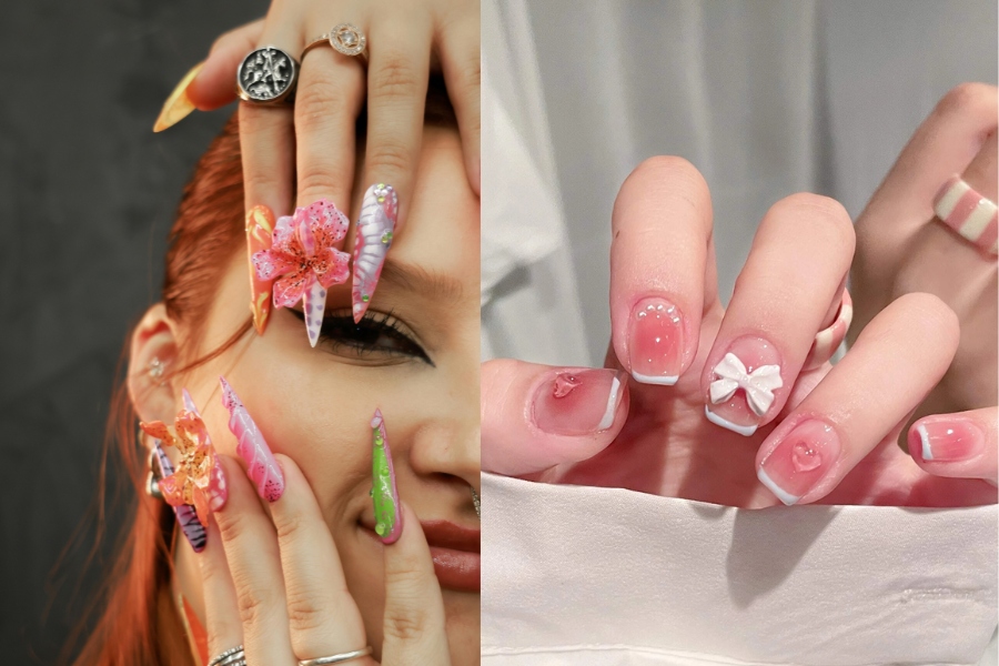 Thiết kế tinh tế mang lại vẻ nữ tính và phù hợp không khí xuân