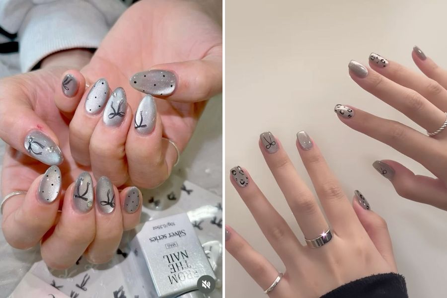 Mẫu xám tro thời thượng, hợp da sáng và trung tính