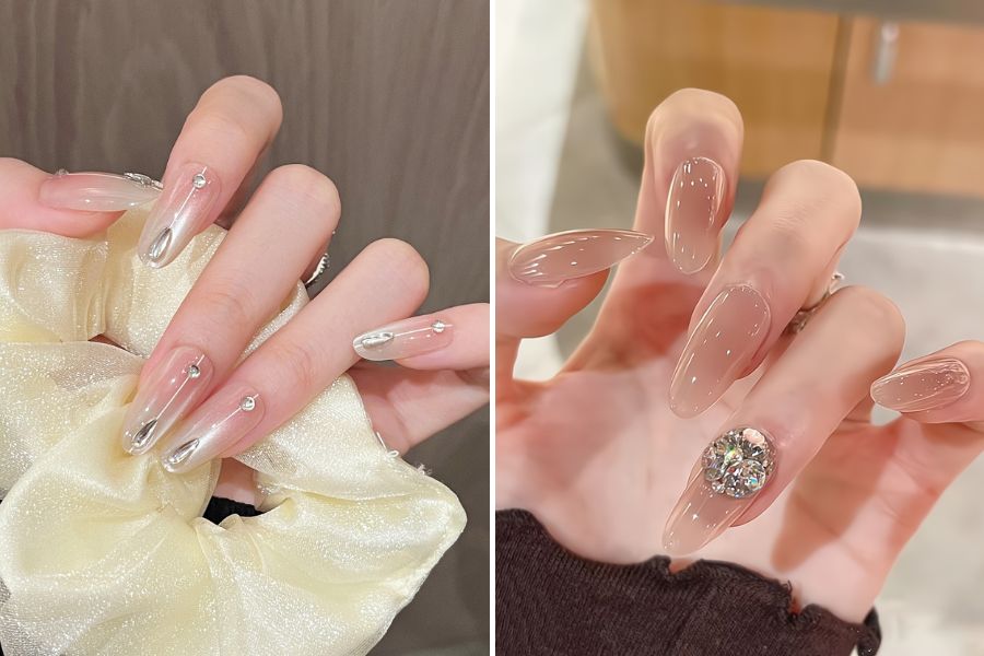 Màu nude là sự lựa chọn "an toàn" cho các cô nàng có tone da trung tính