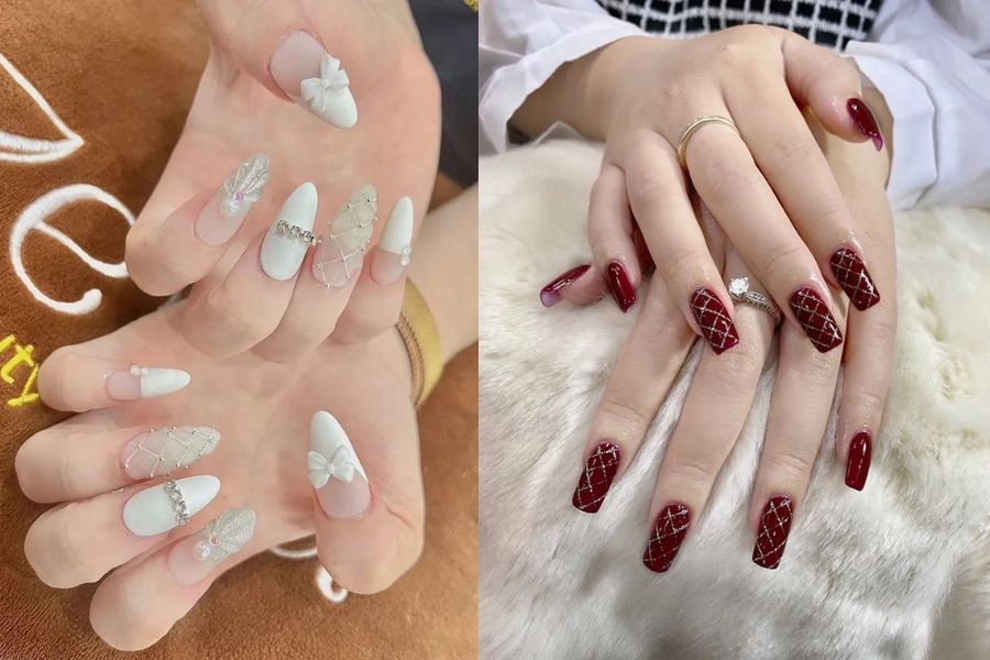 Phong cách này hợp quý cô thích lộng lẫy, kiêu sa, muốn tỏa sáng ở buổi tiệc