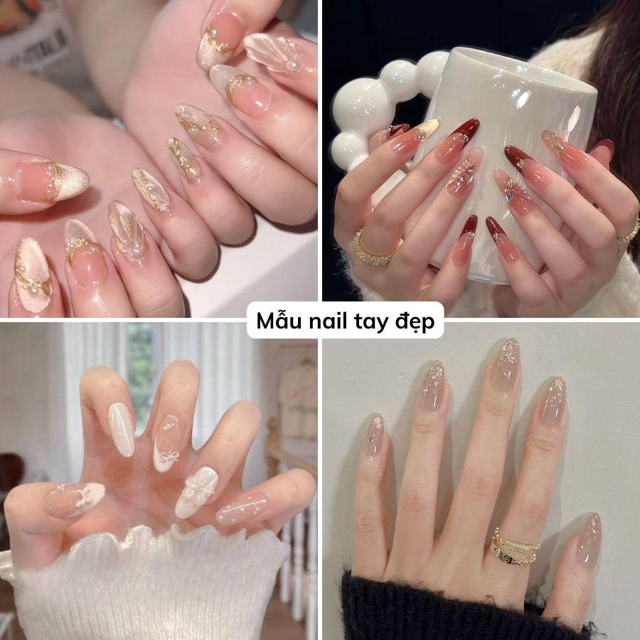 50+ mẫu nail tay đẹp "chấn động" được yêu thích nhất 2026