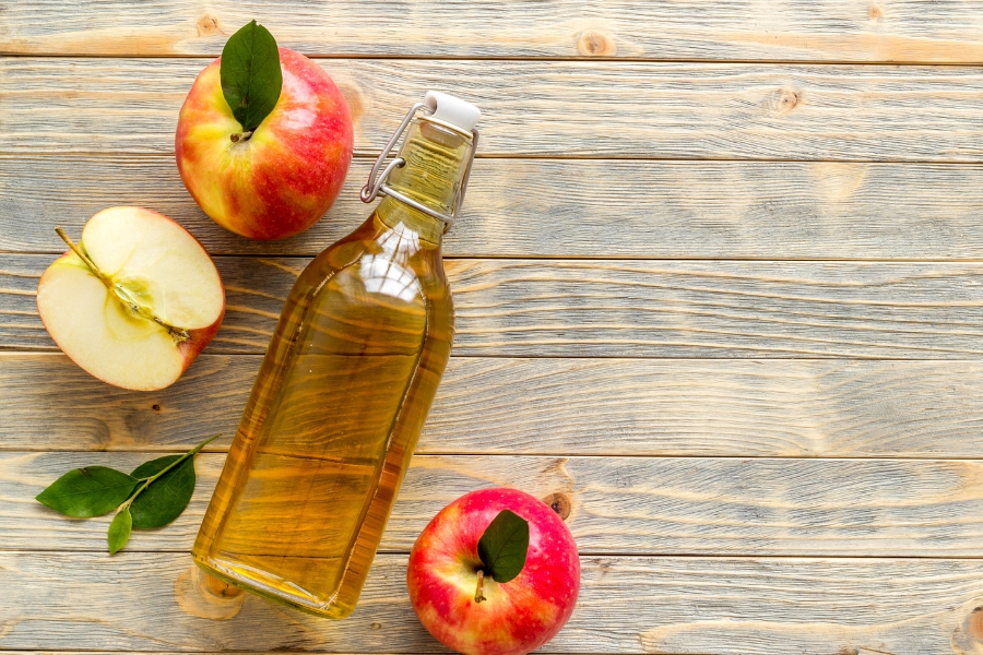 Dấm táo trị nấm móng tay hiệu quả