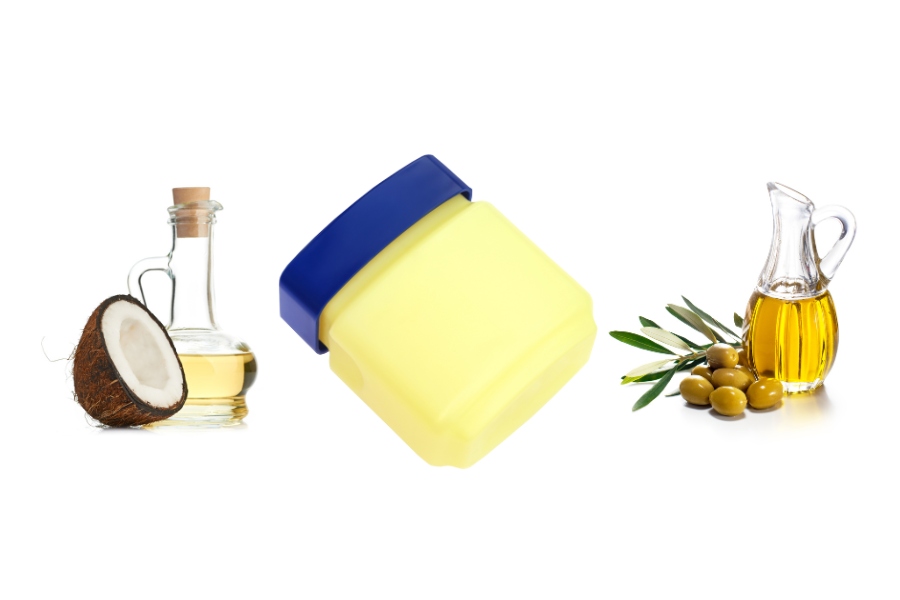 Kết hợp Vaseline với dầu dừa hoặc dầu oliu