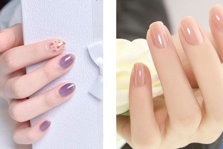 Sơn dưỡng có màu nhẹ giúp móng tay hồng hào hơn